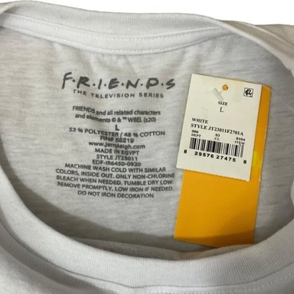 Friends the Television Series The One With The Late Thanksgiving t-shirt large
